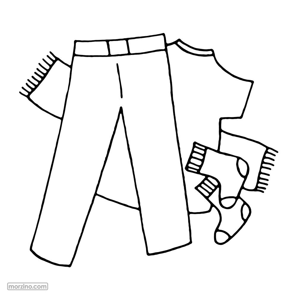 Bildwörterbuch: Socken