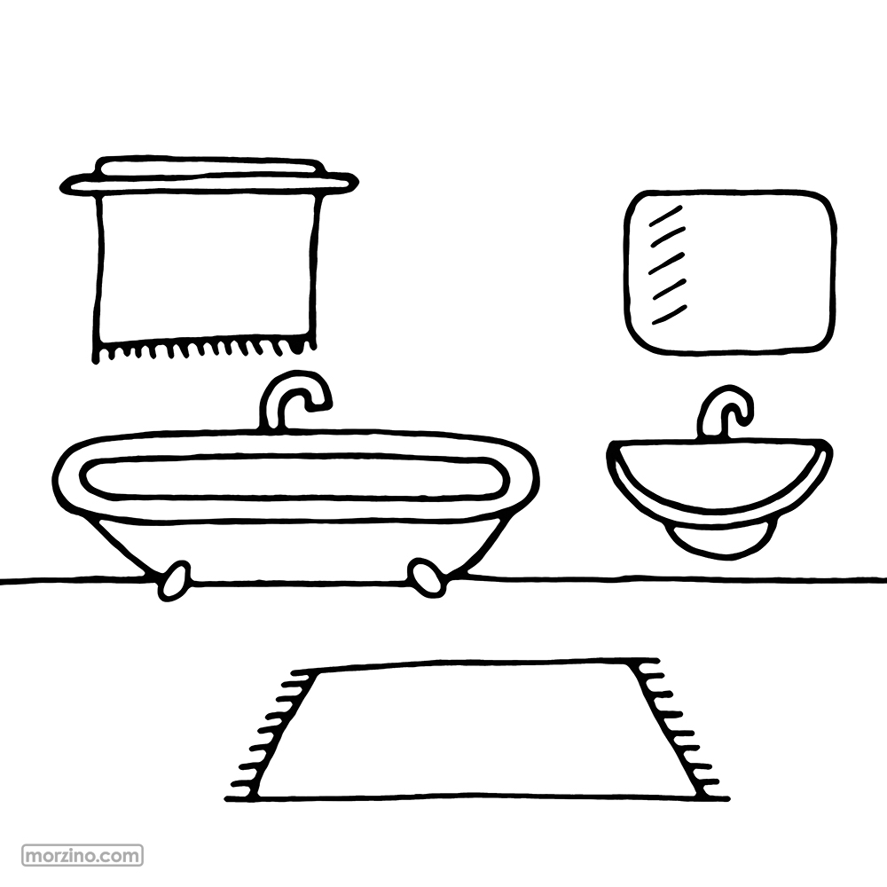 Bildwörterbuch: Badewanne