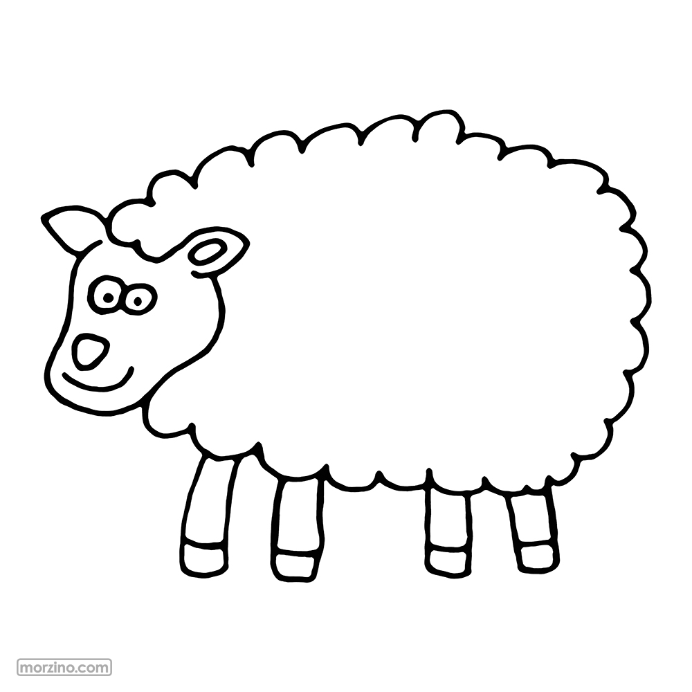 Ausmolbild: Schwaarzt Schof