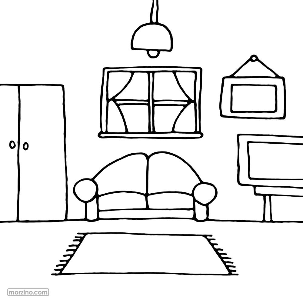 Bildwörterbuch: Sofa