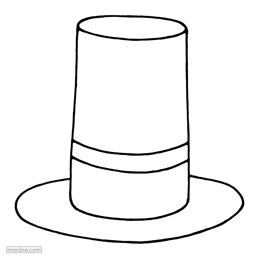 Ausmalbild: Zylinder