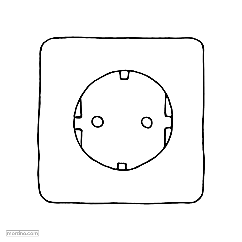 Ausmolbild: Steckdous