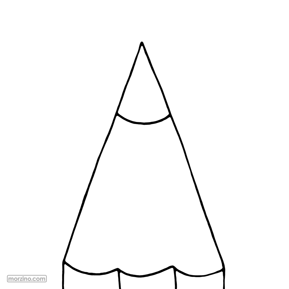 Ausmolbild: Bläistëftspëtzt