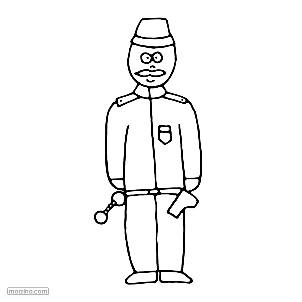 Ausmolbild: Polizist