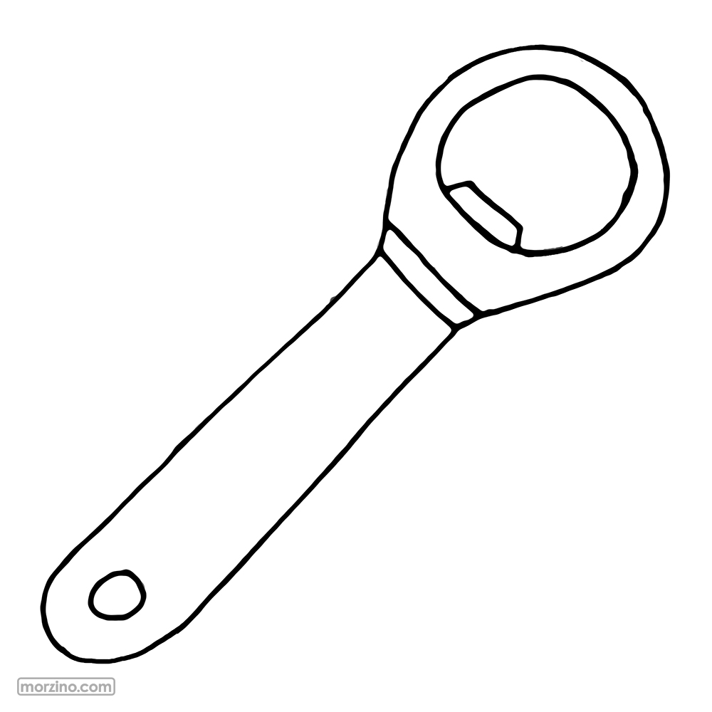 Ausmolbild: Fläschenöffner