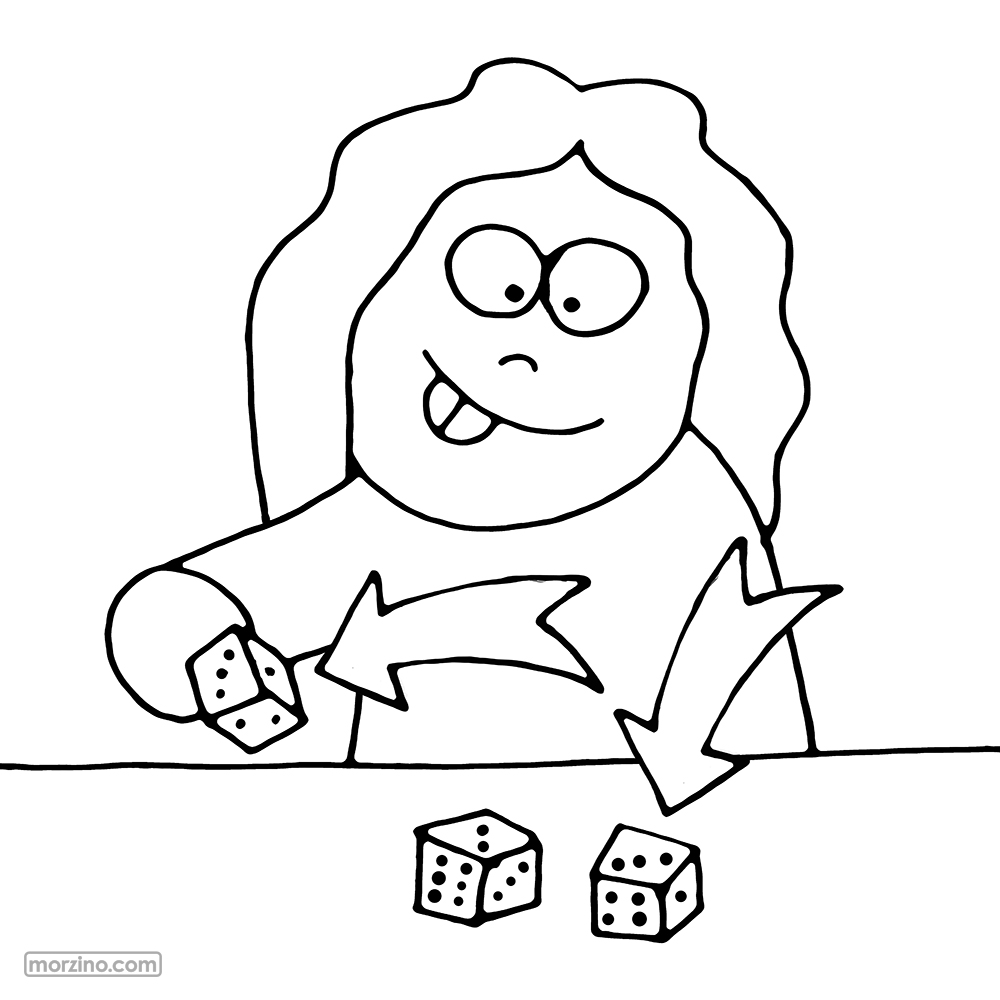 Bildwörterbuch: Würfel