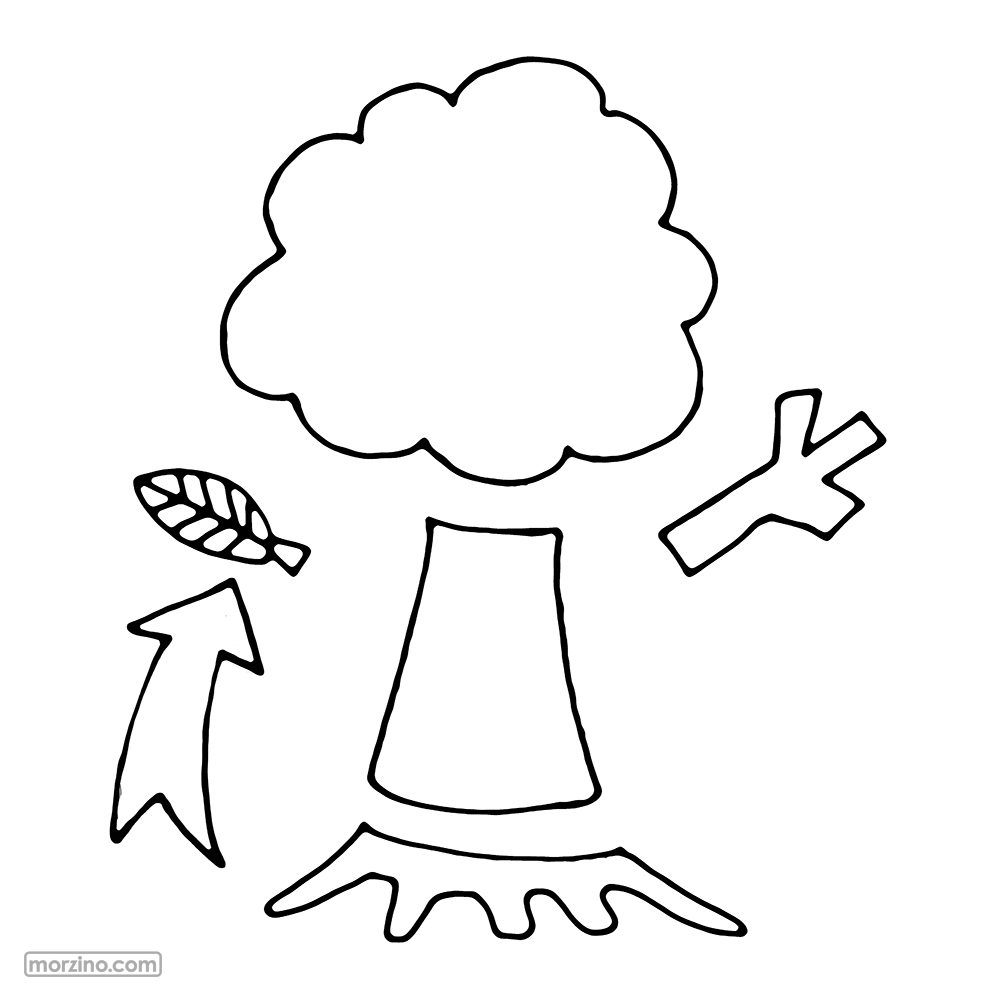 Bildwörterbuch: Blatt