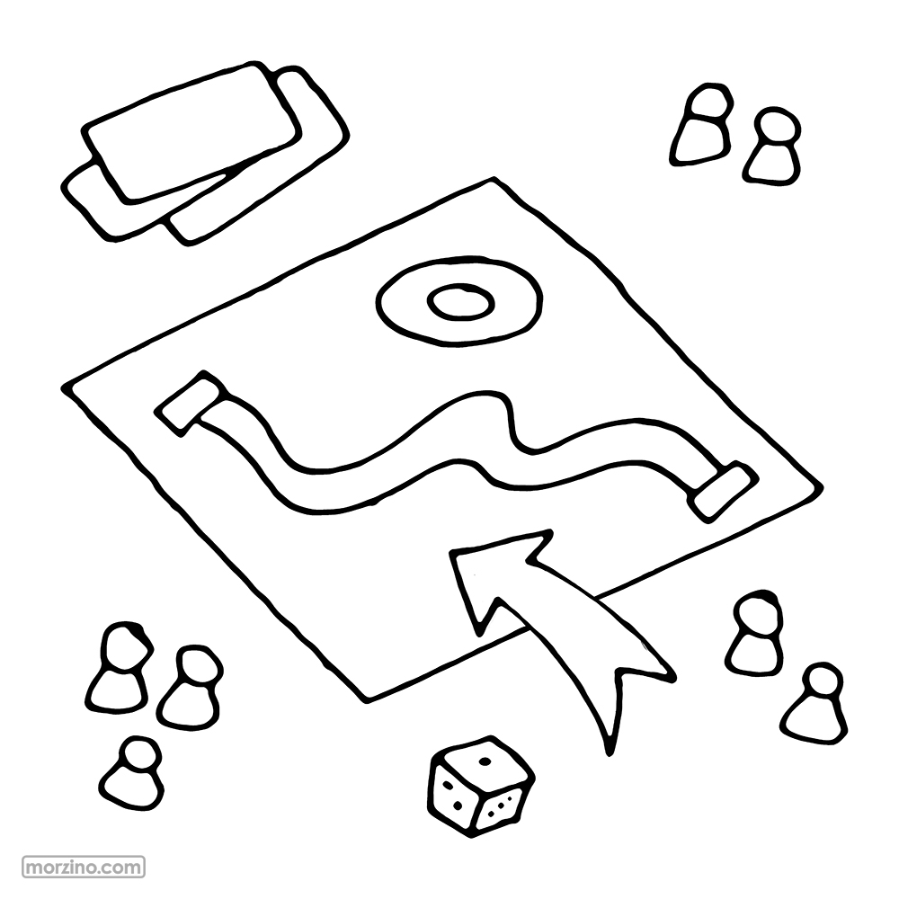 Bildwörterbuch: Spielbrett
