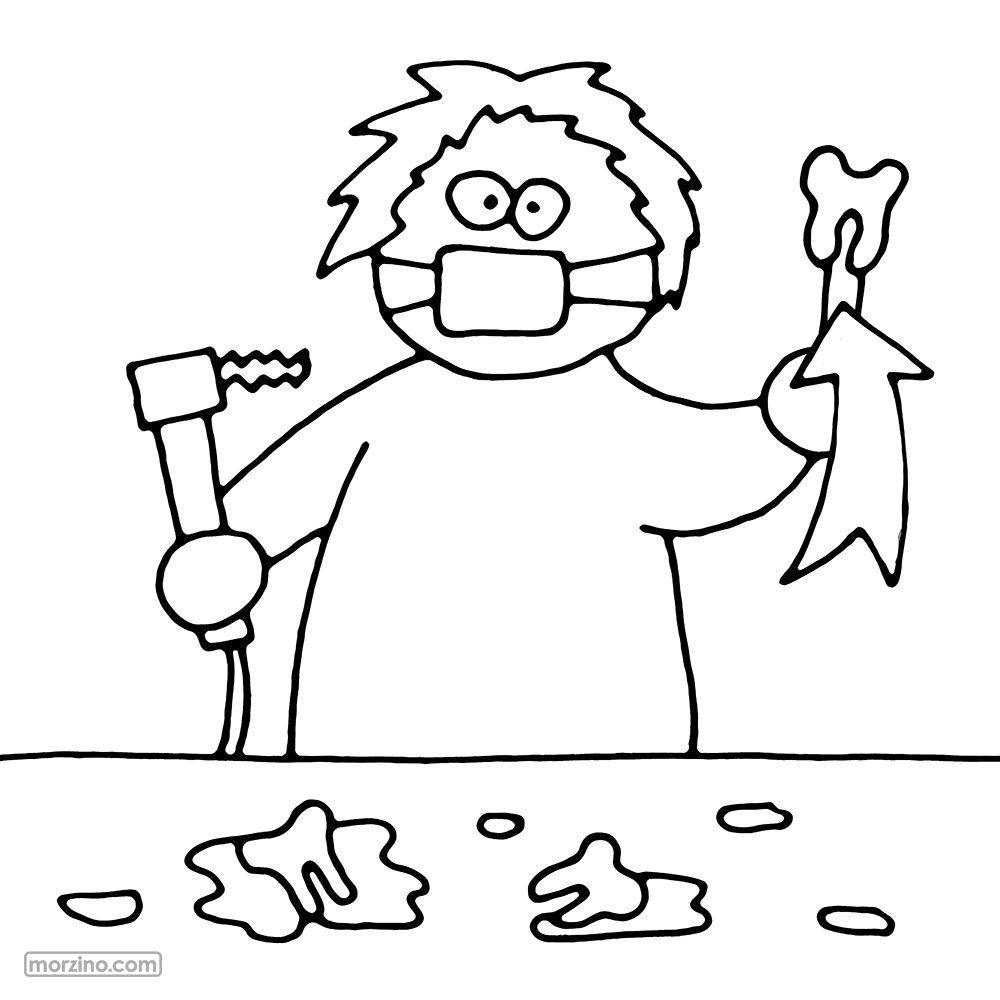 Bildwörterbuch: Zahn