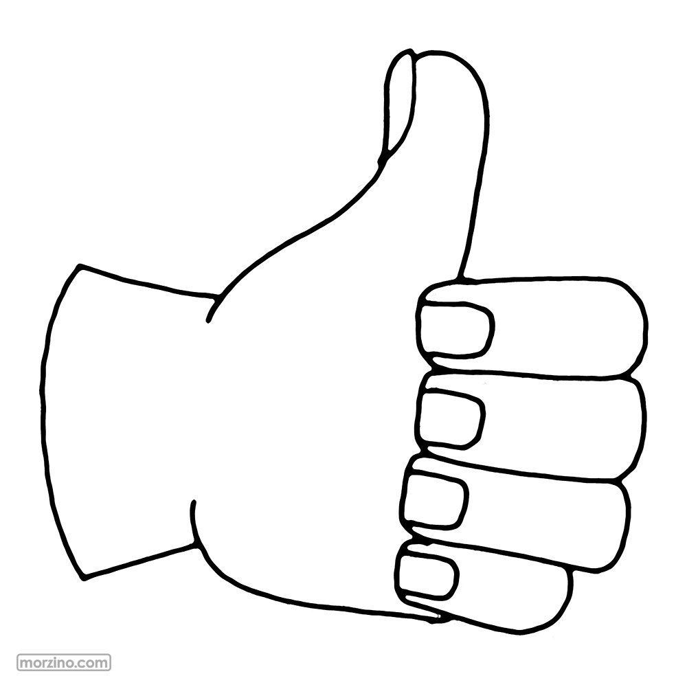 Ausmolbild: Daumen erop