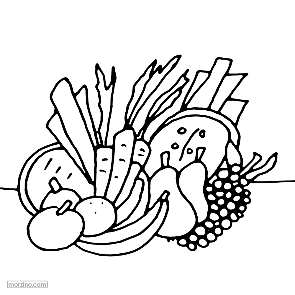 Ausmolbild: Uebst a Geméis