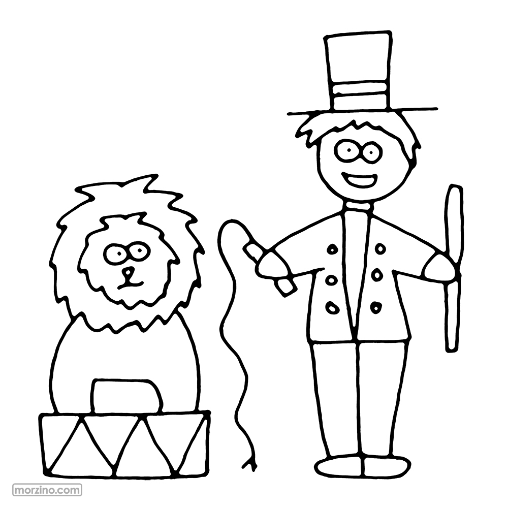 Ausmalbild: Peitsche