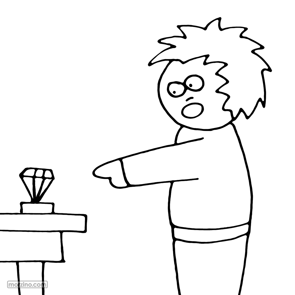 Ausmalbild: Ich entdecke