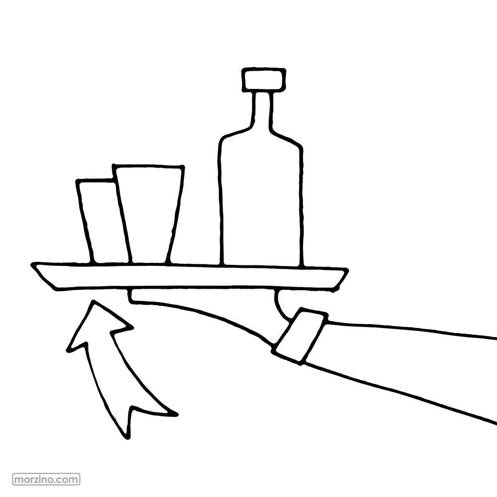 Bildwörterbuch: Tablett