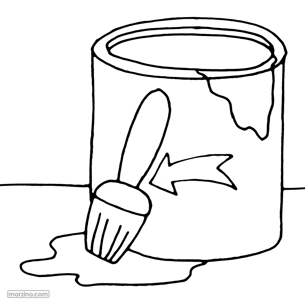 Bildwörterbuch: Pinsel