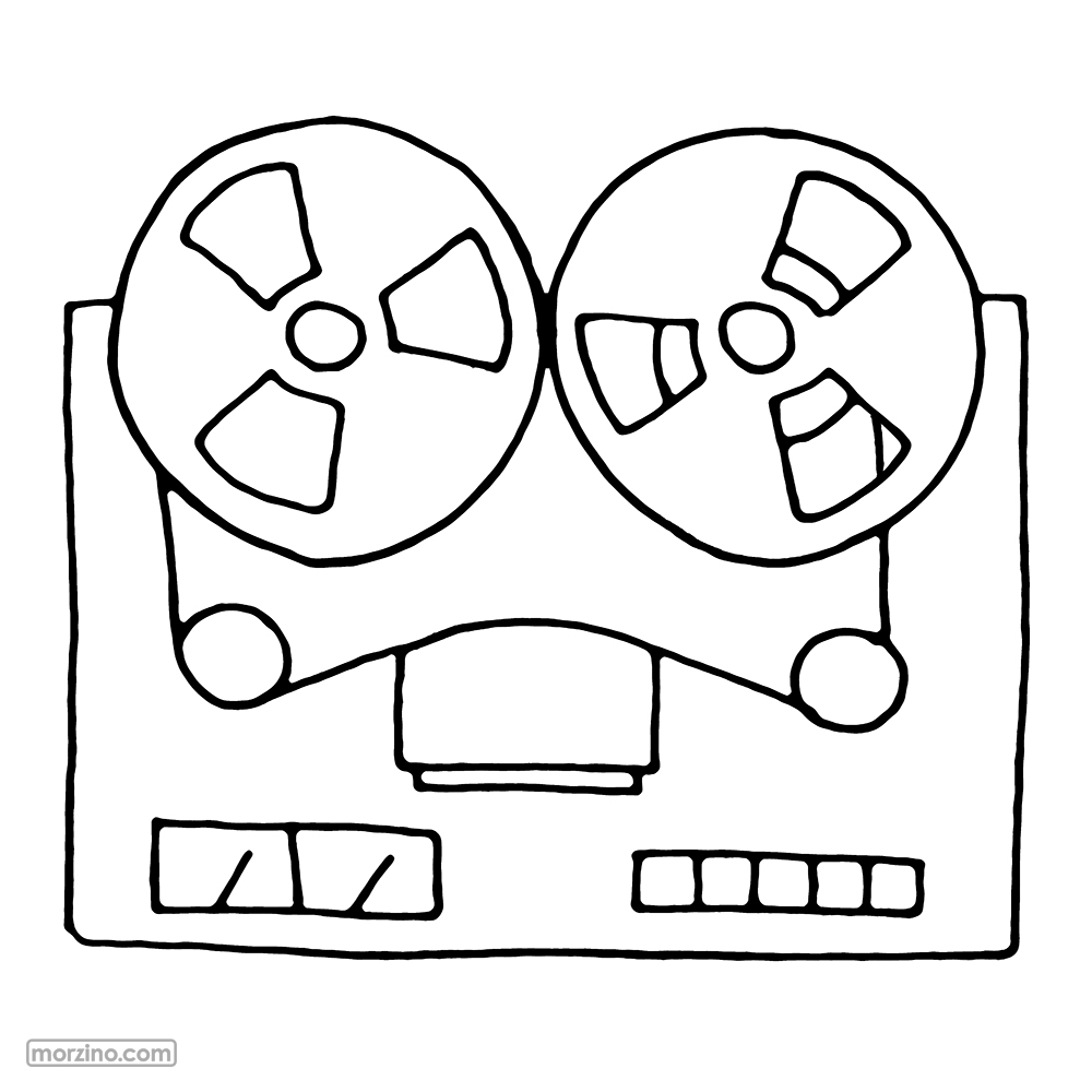 Ausmalbild: Pegelanzeige