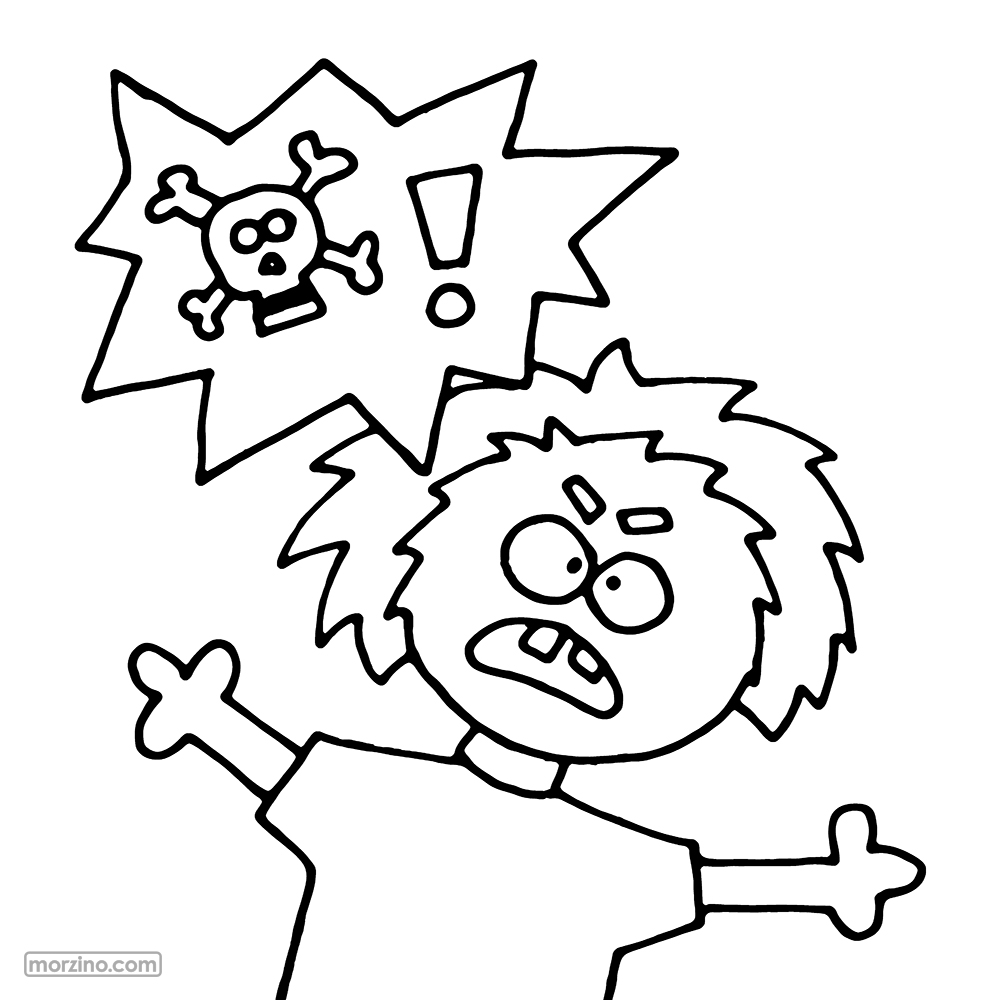 Ausmolbild: Ech fluchen