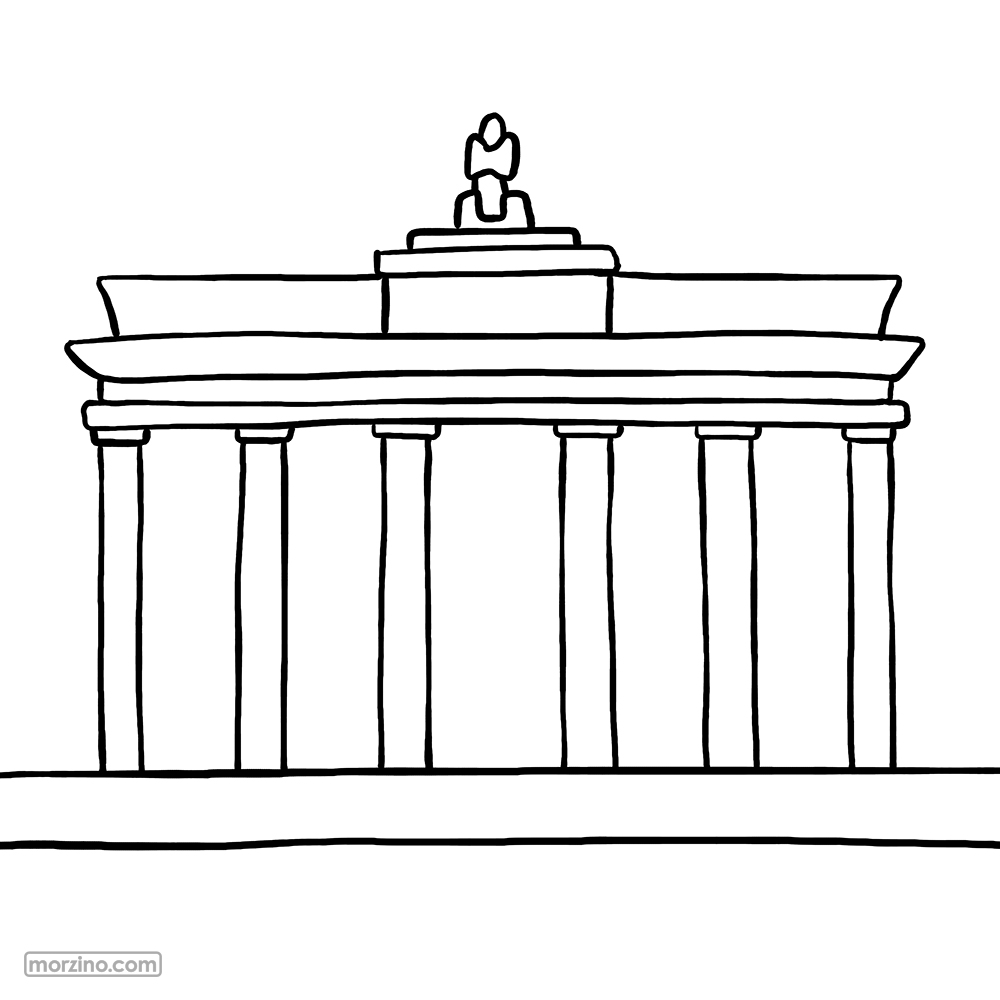 Ausmolbild: Brandenburger Tor