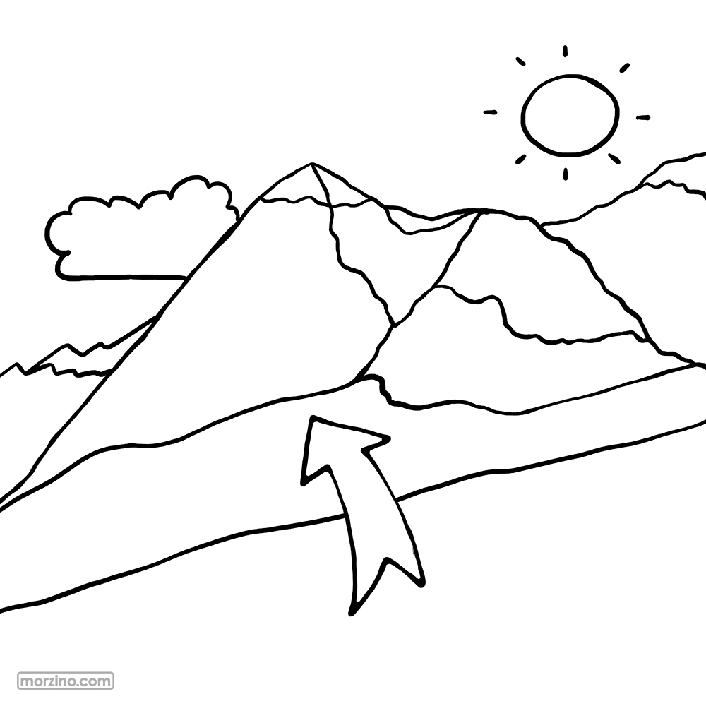 Bildwörterbuch: Berg