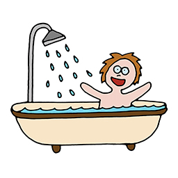 I bathe