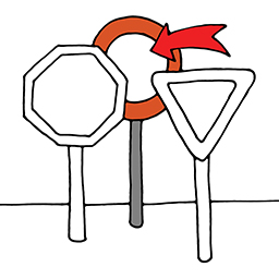 Panneau d'interdiction